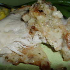 Pork Chops With Stuffing Casserole