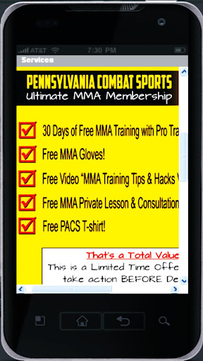 【免費健康App】PA Combat Sports-APP點子