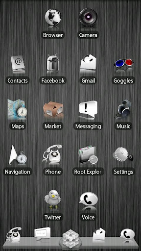 White ADW Theme