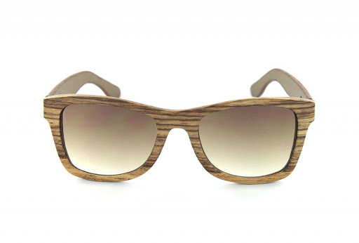 Gafas de madera Woodys Barcelona Remo Marrón Marrón