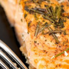 Broiled Salmon with Rosemary