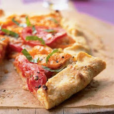 Rustic Tomato-Basil Tart