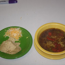 Black Bean and Bell Pepper Soup