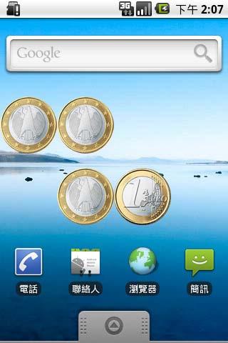 【免費休閒App】Euro €1 Coin Flip Widget-APP點子