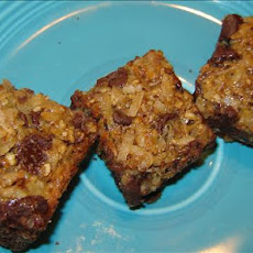 Coconut Pretzel Crunch Bars