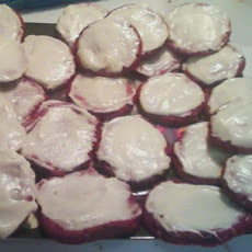Red Velvet Cookies With Cream Cheese Frosting