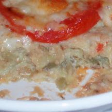 Tomato-Eggplant (Aubergine) Casserole