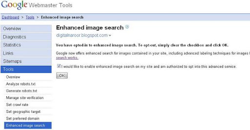 Getting indexed in Google Images