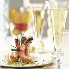 Marinated Shrimp with Champagne Beurre Blanc