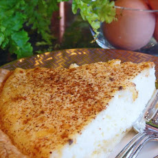 Grandma's Custard Pie (Yellow Pie)