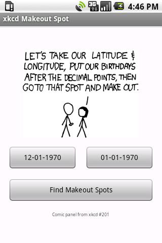 【免費娛樂App】xkcd Make-Out Spot-APP點子