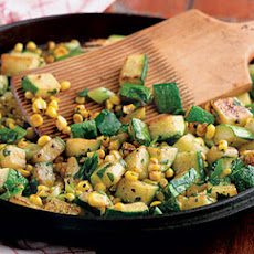 Zucchini-And-Corn Sauté