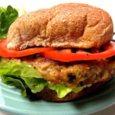 The Farm Cafe's Farmhouse Veggie Burger