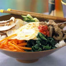 Bibimbop (Rice and Vegetable Medley)