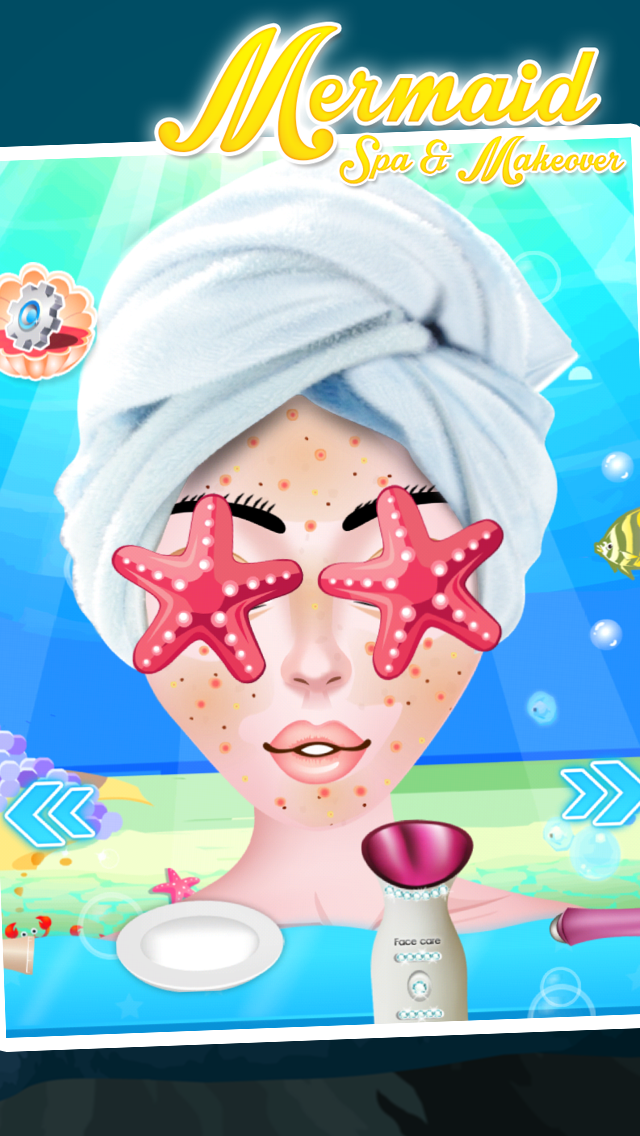 Android application Mermaid Spa &amp; Makeover screenshort