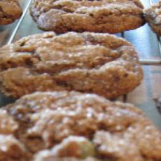 Chewy Triple Ginger Cookies