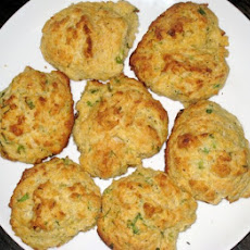 Scallion and Goat Cheese Drop Biscuits