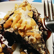 Salty Peanut-Cream Cheese Brownies