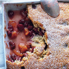 Cherry-Apricot Cobbler