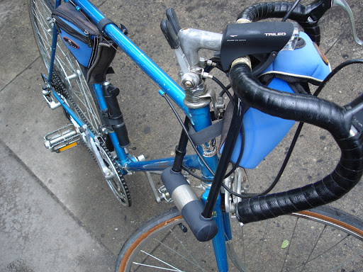 The bike came with a lot of convenient stuff