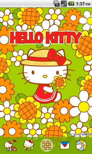 Hello Kitty Holiday Flowers