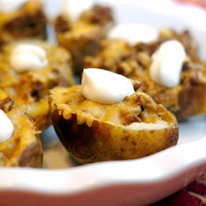 Mexican Potato Skin Bites