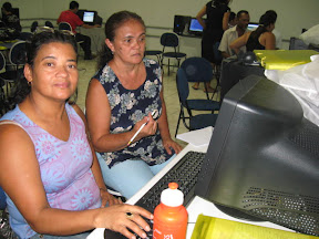 Cilene e Ana Célia, multiplicadoras do NTE