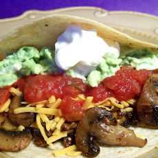 Mushroom Quesadilla