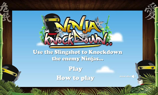 Slingshot Ninja Attack Game