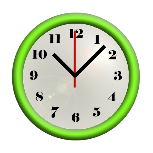 Custom Colour Clock Widget LOGO-APP點子