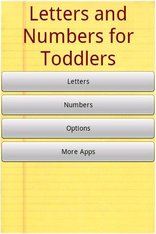 Alphabet for Toddlers