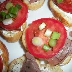 Roast Beef Bruschetta