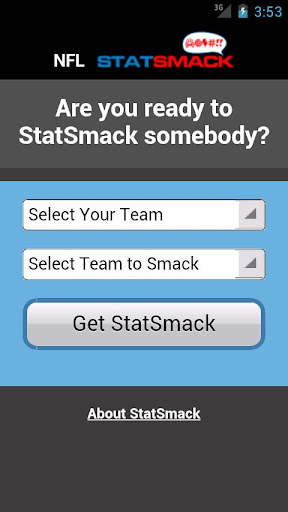 【免費運動App】NFL StatSmack-APP點子