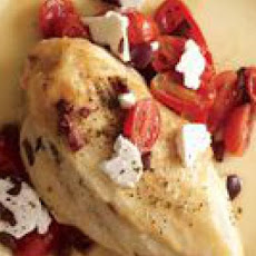 Praise-the-Braise Chicken with Feta and Tomato