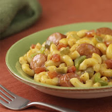 Chicago-Style Franks and Macaroni