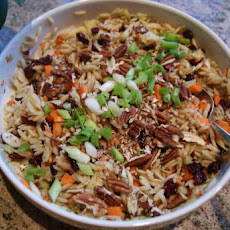 Orzo Salad With Cranberries & Pecans