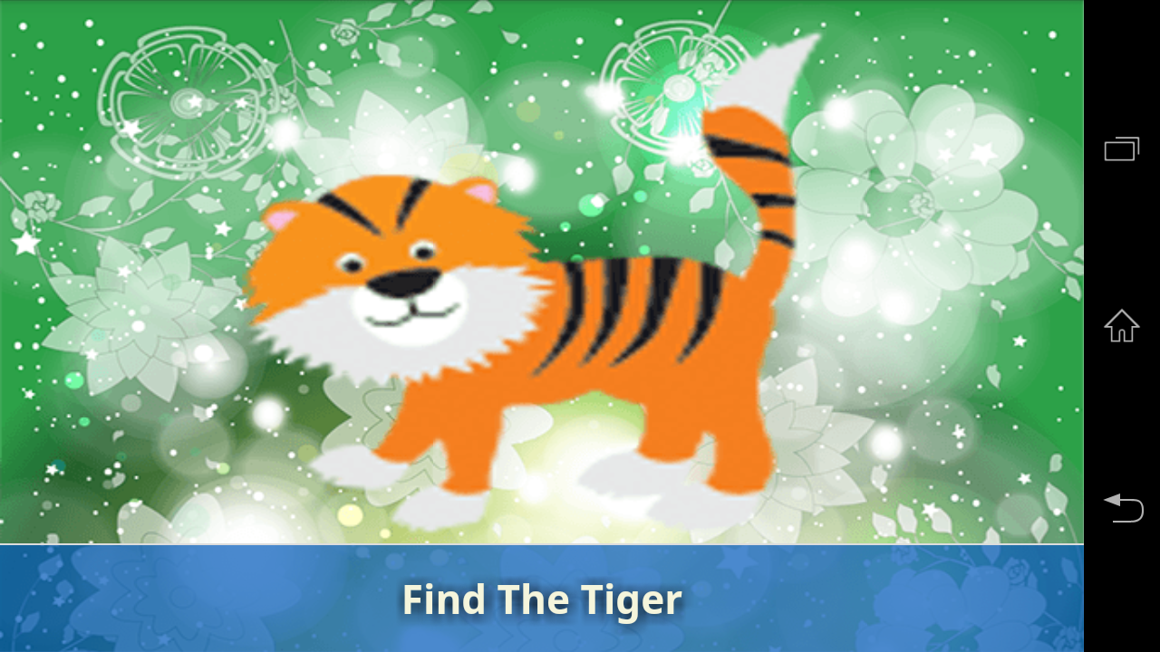 Android application Hidden Animals for Kids screenshort