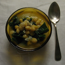 Garbanzo Bean Soup with a Twist