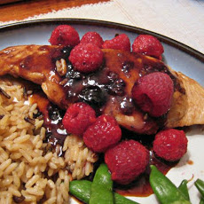 Raspberry Chicken Adobo