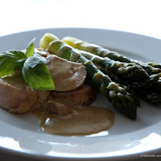 Asparagus with Cream Sauce
