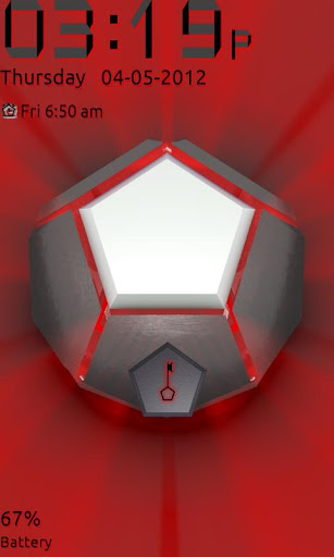 Pentagon Red Go Locker Theme