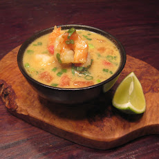 Coconut Curry Shrimp Soup
