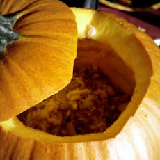 Dinner in a Pumpkin
