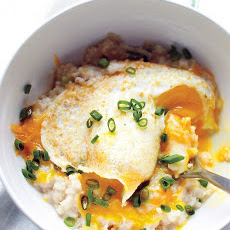 Savory Oatmeal and Soft-Cooked Egg