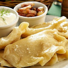 Potato and Goat Cheese Pierogi