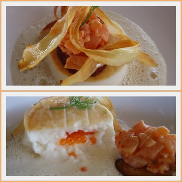 Mousse de St-Jacques et saumon