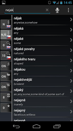 Free Dict Czech English