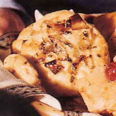 Cream Biscuits with Bacon and Roasted Onions