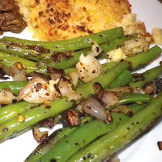 String/ Green Beans With Shallots