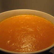 Carrot Soup with Ginger and Lemon